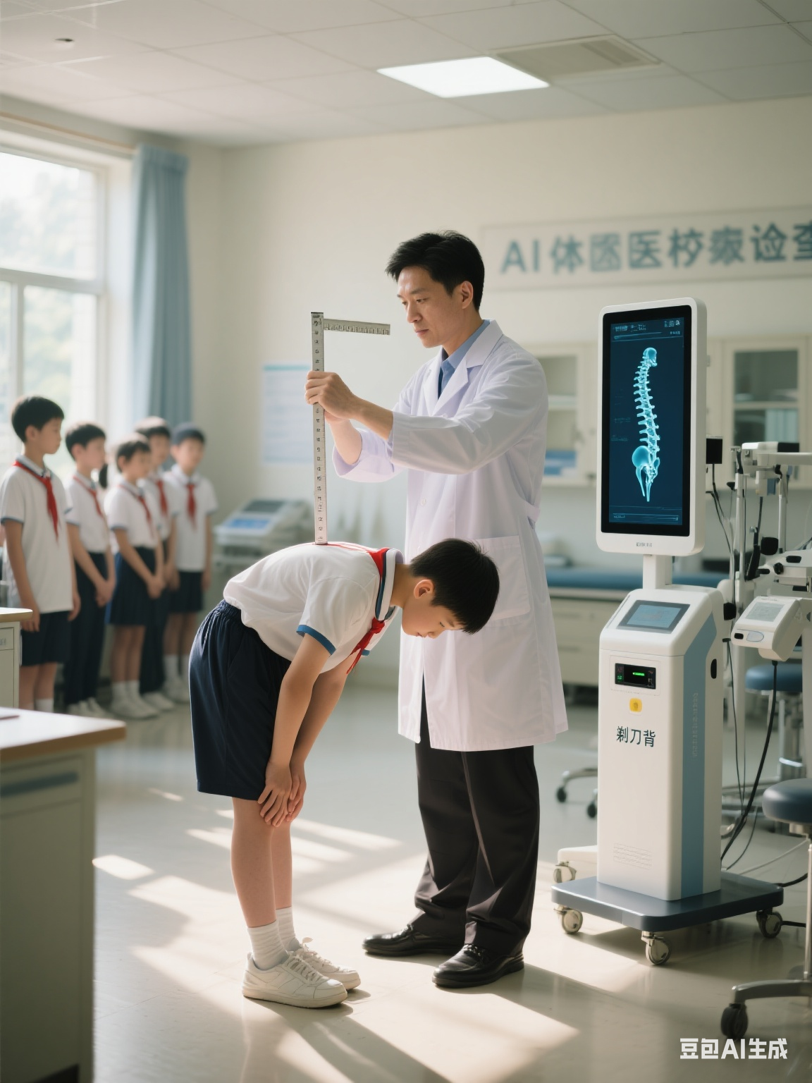 脊柱側(cè)彎學校篩查