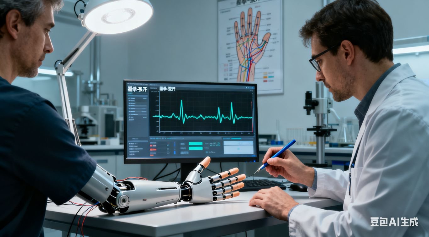 手部假肢的核心組成